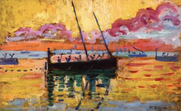 Concarneau (study) by Paul Signac