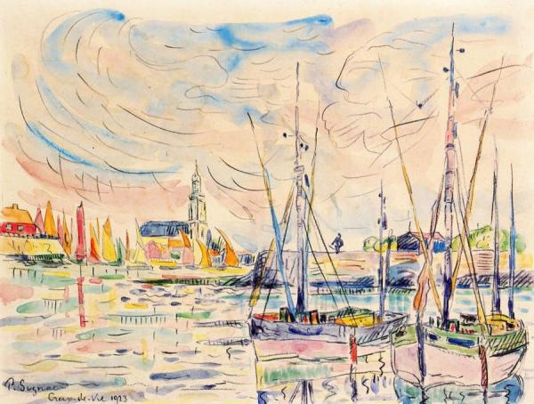 Croix-de-vie by Paul Signac