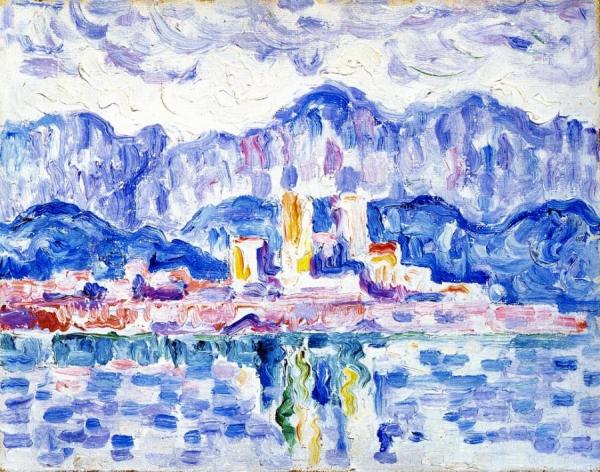 Gray Weather, Antibes by Paul Signac