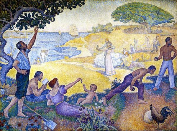 In The Time Of Harmony by Paul Signac