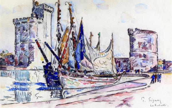 La Rochelle by Paul Signac