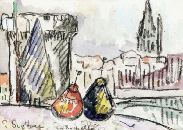 La Rochelle by Paul Signac