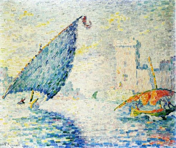 Marseille, Fishing Boats by Paul Signac