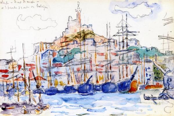 Marseilles by Paul Signac