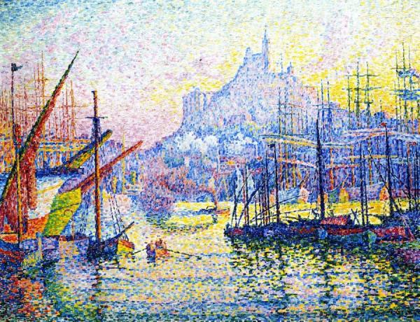 Notre-dame-de-la-garde (la Bonne-mere), Marseilles by Paul Signac Oil Painting Reproductions