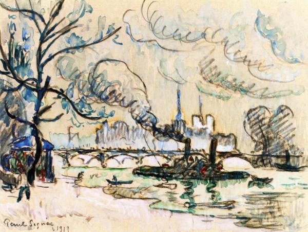 Paris by Paul Signac
