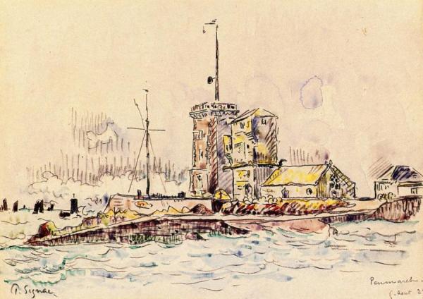 Penmarch by Paul Signac