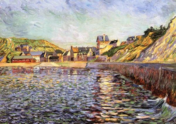 Port-en-bessin (calvados) by Paul Signac