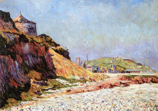 Port-en-bessin, July 14th by Paul Signac