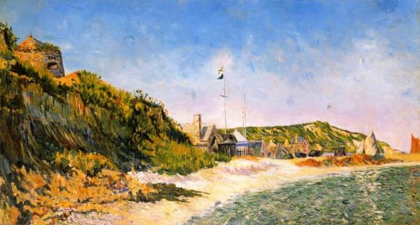 Port-en Bessin, The Beach by Paul Signac