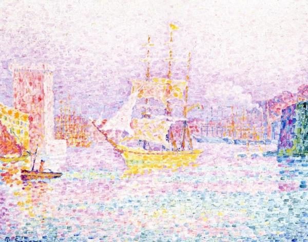 Port Of Marseilles by Paul Signac
