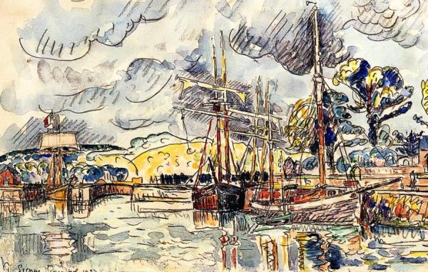 Port Scene by Paul Signac