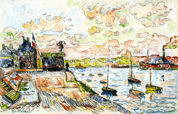 Quilleboeuf by Paul Signac