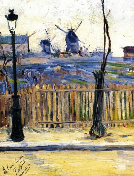 Rue Caulaincourt by Paul Signac