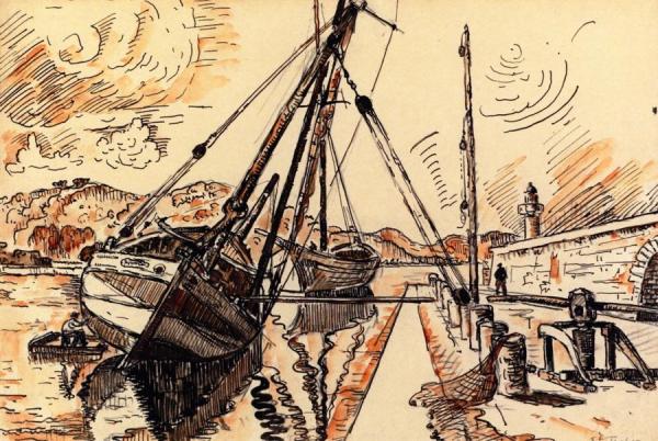 Saint Tropez by Paul Signac