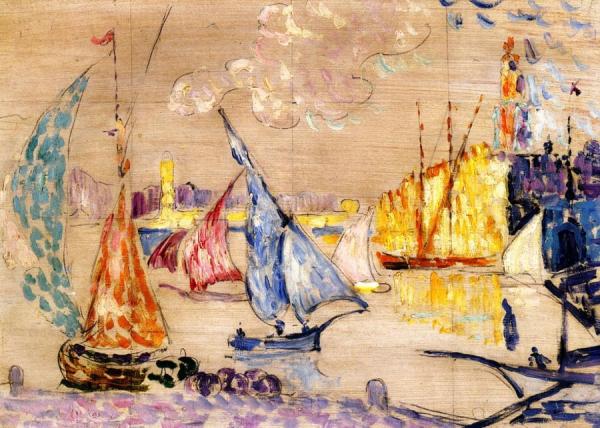Saint Tropez by Paul Signac