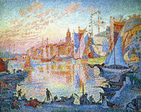 Saint-tropez by Paul Signac