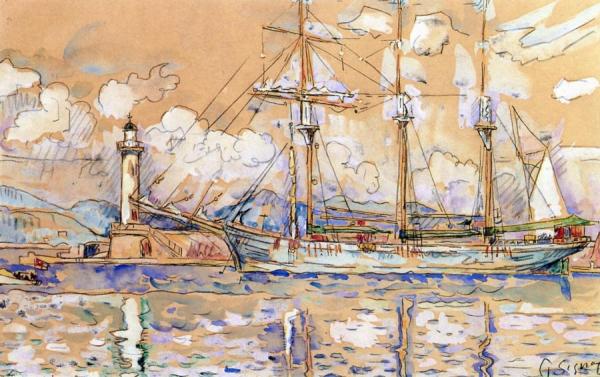 Saint Tropez by Paul Signac