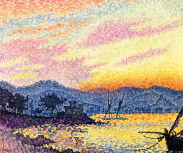 Saint-tropez, The Pointe De Bertaud by Paul Signac