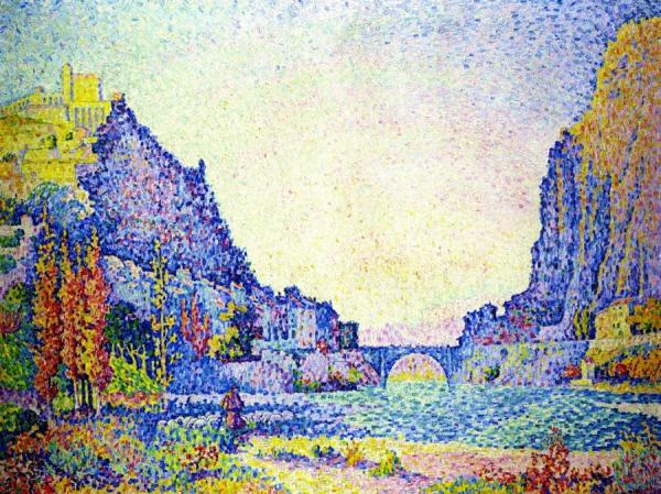 Sisteron by Paul Signac Oil Painting Reproductions