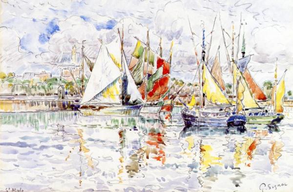 St. Malo by Paul Signac