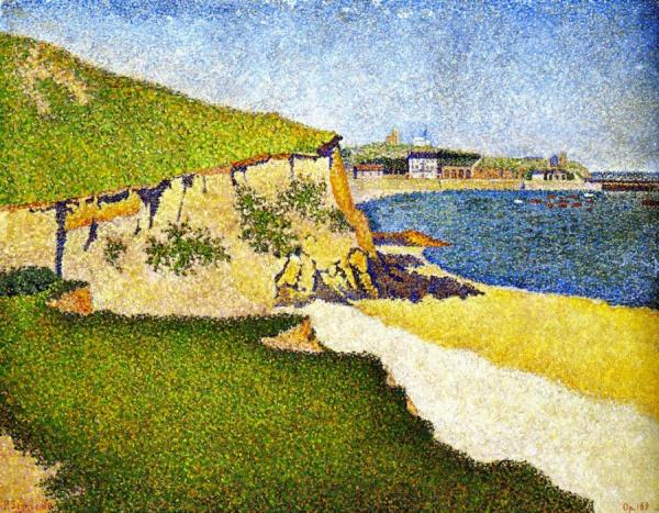 Tertre Denis, Portrieux, Opus 189 by Paul Signac Oil Painting Reproductions
