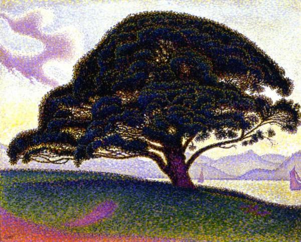 The Bonaventure Pine by Paul Signac