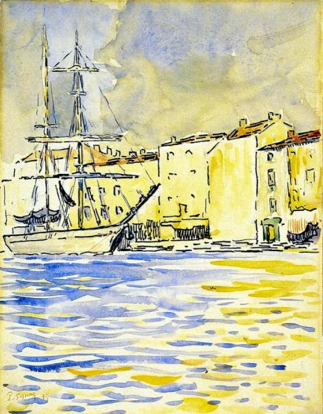 The Brig by Paul Signac
