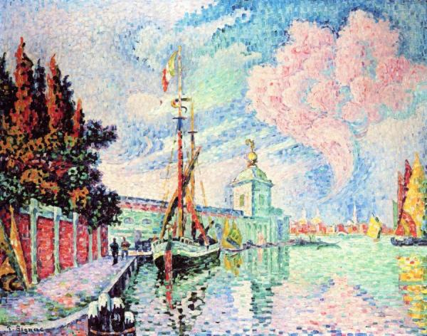 The Customs House by Paul Signac