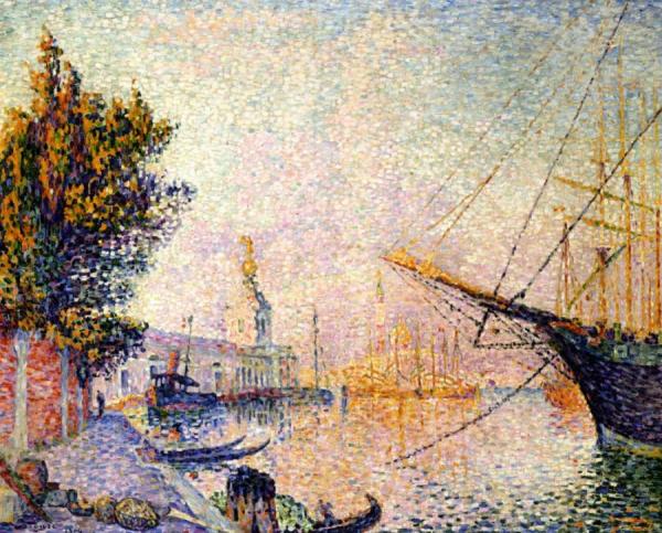 The Dogana by Paul Signac