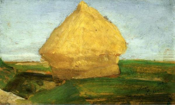 The Haystack by Paul Signac