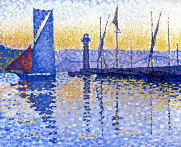 The Lighthouse, Saint-tropez by Paul Signac