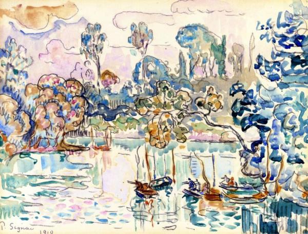 The Marne At Charenton by Paul Signac