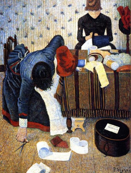 The Milliners by Paul Signac