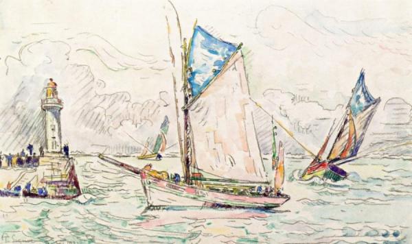The Port Of Groix by Paul Signac