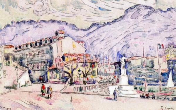 The Port Of Nice by Paul Signac