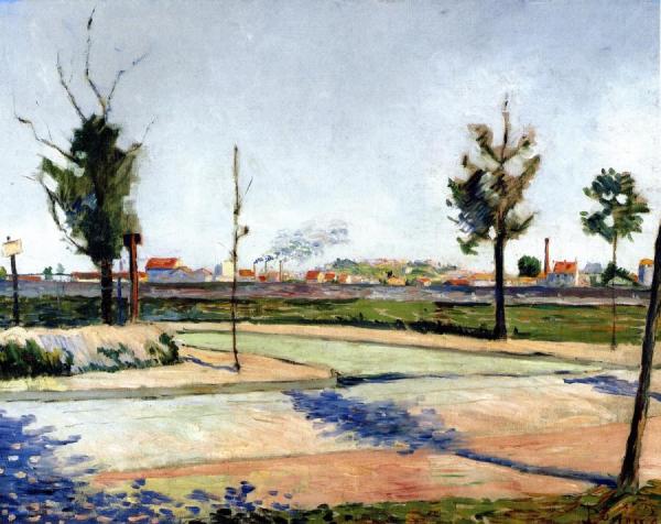 The Road To Gennevilliers by Paul Signac