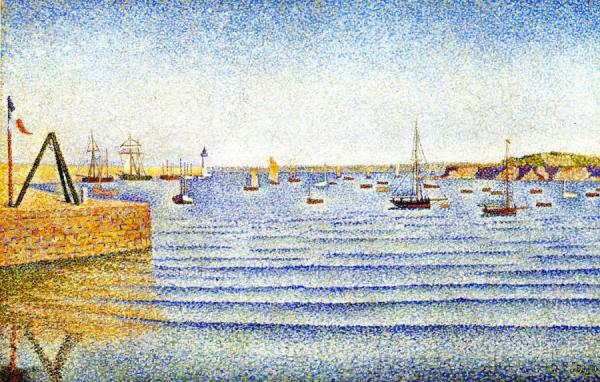 The Swell, Portrieux, Opus 190 by Paul Signac
