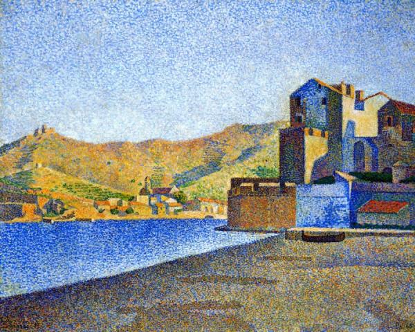 The Town Beach, Collioure, Opus 165 by Paul Signac