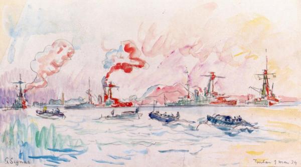 Toulon by Paul Signac