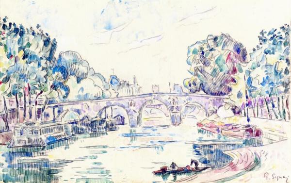 View Of Paris by Paul Signac