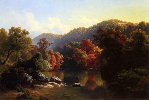 Autumn On The River by Paul Weber