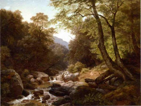 In The Catskills by Paul Weber