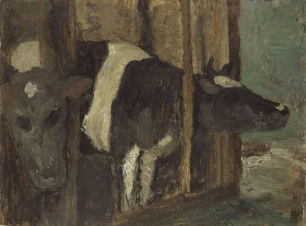 Cowshed by Paula Modersohn-becker