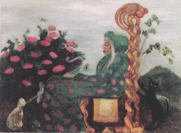 Die Märchendrude by Paula Modersohn-becker Oil Painting Reproductions