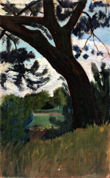 Landscape With Pine by Paula Modersohn-becker
