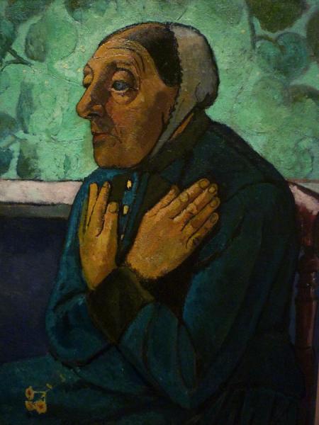 Old Peasant Woman by Paula Modersohn-becker