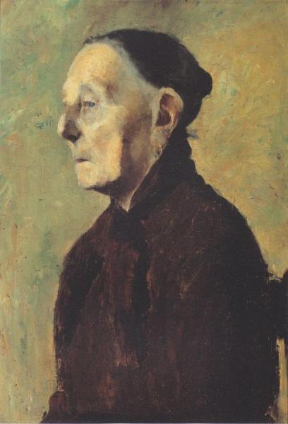 Paula Modersohn-becker Old Woman In Profile