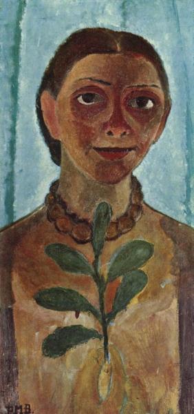 Self-portrait by Paula Modersohn-becker