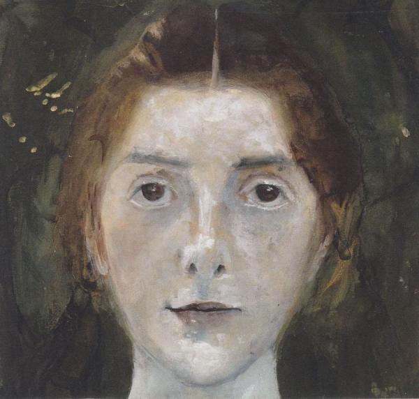 Self-portrait by Paula Modersohn-becker Oil Painting Reproductions